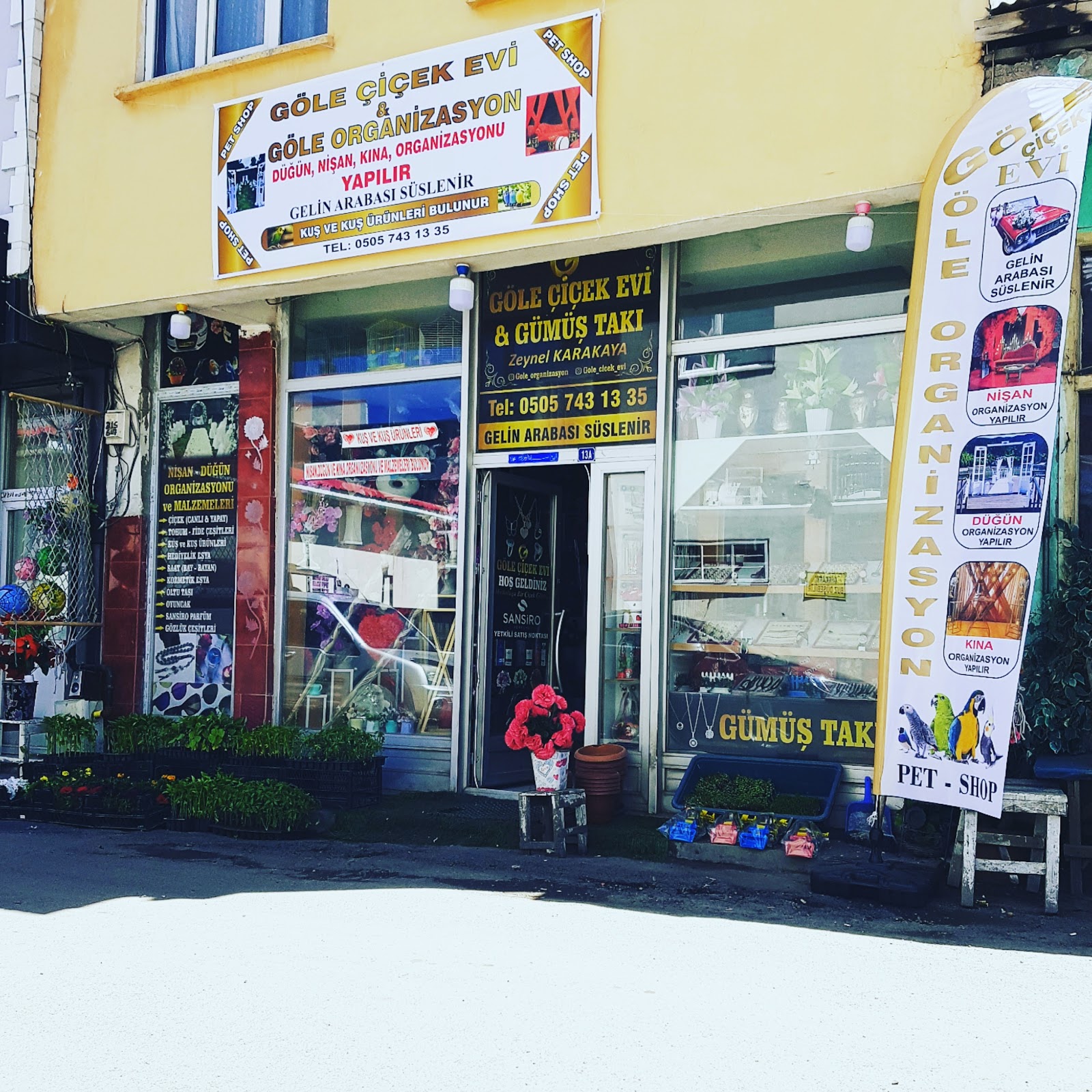 Göle Çiçek Evi Ve Organizasyon kır düğünü mekanı — Göle